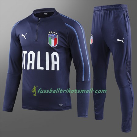 Italien Sweatshirts Anzüge Blau 2018-2019